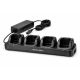 Carregador De Baterias Honeywell Para Coletores Ck6x Com Quatro Posições - Ck6x-bc-4bay-0