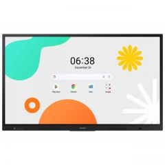 Monitor Prof. Interativo 86" Touch Android 14, Samsung LED WA86F, 4K, Google EDLA, 40 Pontos Touch, 16/7, 400 cd/m², HDMI-Out/USB-C, Bluetooth - LH86WAFWLGCXZD